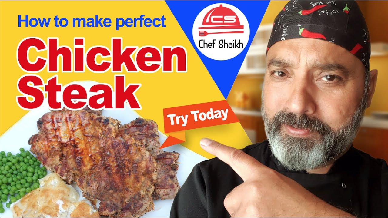 Chicken Steak Recipe by Chef Shaikh - Easy and Quick Chicken Dish