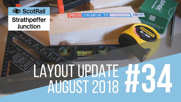 #34 Layout Update: Track Planning, Baseboards & Rolling Stock Cataloguing (August 2018)