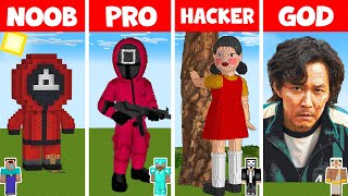 Minecraft NOOB vs PRO vs HACKER vs GOD - SQUID GAME STATUE HOUSE BUILD CHALLENGE by Scorpy 3,105 views 3 weeks ago 42 minutes