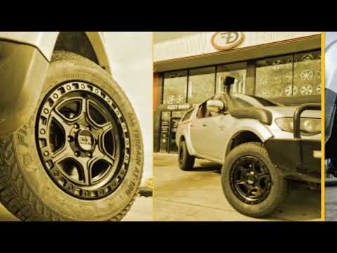 KMC XD Series Portal rims on a Mitsubishi Triton