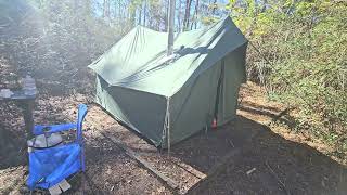 8x9 White Duck Outdoors rover scout tent