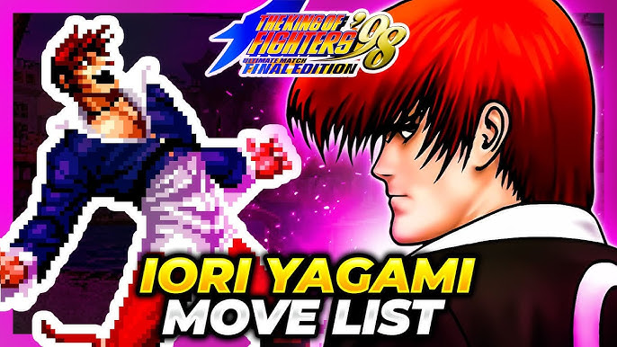 KOF '98 UM - Kyo & EX Kyo Full Move List + Story(Description Box Text) 