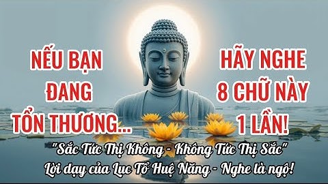 🌸  "Sắc tức thị Không”…Lời Dạy Của Tổ Huệ Năng Giúp Ta Thoát Khỏi Khổ Đau.