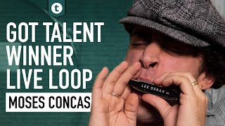 Moses Concas | Harmonica & Beatbox | Live Loop Performance | Thomann