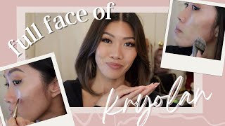 Wear Test Full Face of Kryolan | Nadia Ngo