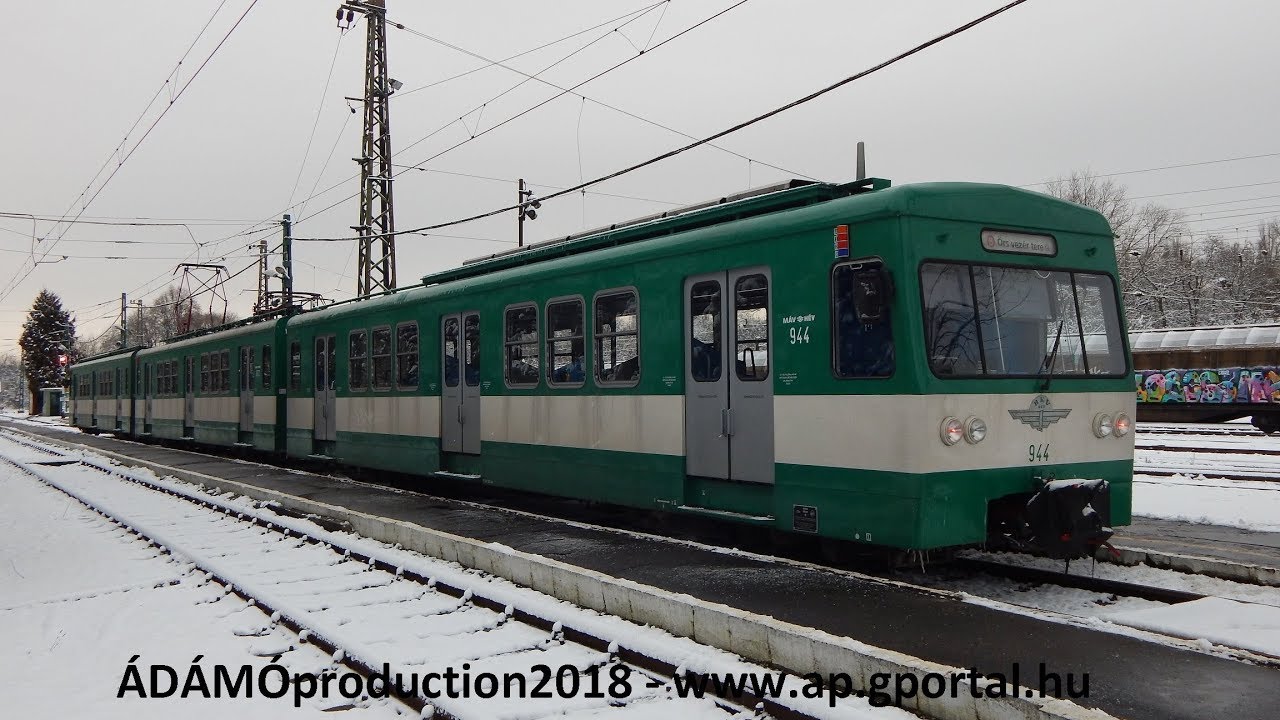 Havas utazás Gödöllőre (HD) H8 HÉV