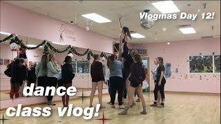come to a lyrical dance class with me! Vlogmas Day 12!