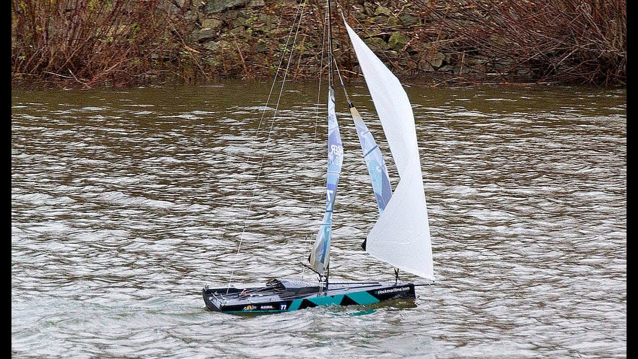 Big fun: Heavy wind gennaker sailing with a radio 