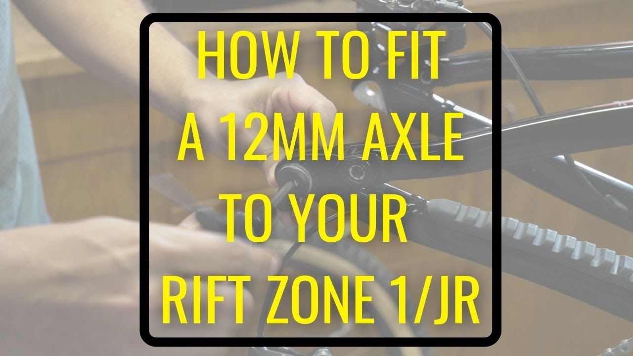 Convert your Marin Rift Zone 1 to 12mm and UDH (2023 onwards) - YouTube