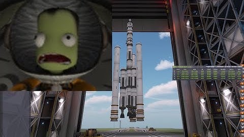 KSP: Landing on the Mun with low tech gear