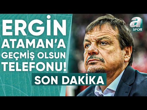 Başkan Recep Tayyip Erdoğan'dan Ergin Ataman'a Geçmiş Olsun Telefonu / A Spor / Spor Gündemi