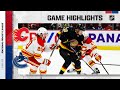 Flames @ Canucks 2/24 | NHL Highlights 2022