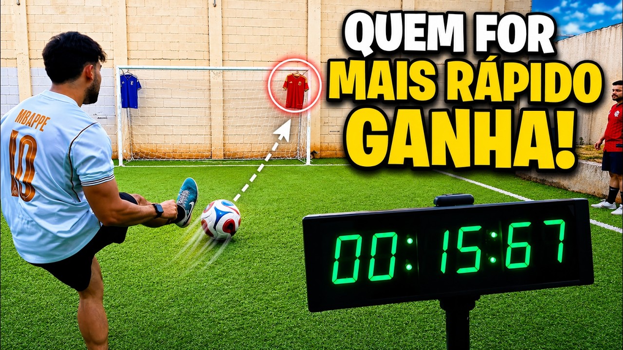QUEM COMPLETAR OS DESAFIOS MAIS RÁPIDO, VENCE!