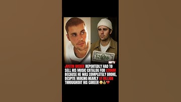 Justin Bieber BLEW $1 BILLION?! Forced to Sell Music Catalog for $200M! #justinbieber #music #shorts