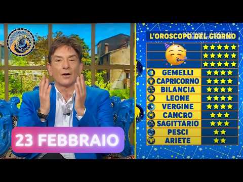 Paolo Fox presenta l’Oroscopo del Giorno 23 Febbraio 2026 per Tutti i 12 Segni Zodiacali