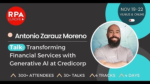 Antonio Zarauz Moreno: Transforming Financial Services with Generative AI at Credicorp