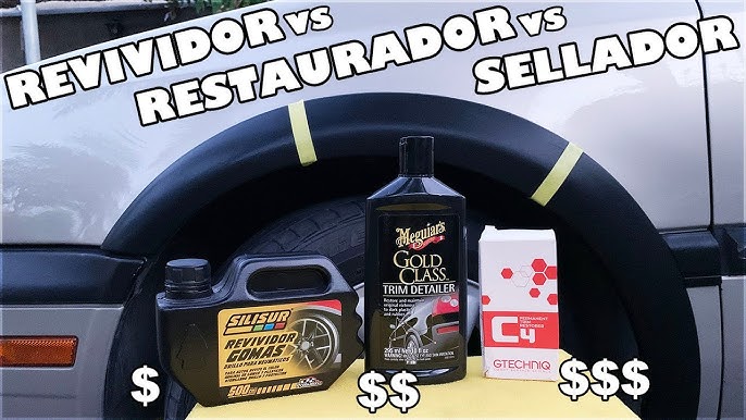 MEJOR ABRILLANTADOR DE PLASTICOS PARA AUTO O MOTO / DILE ADIOS AL