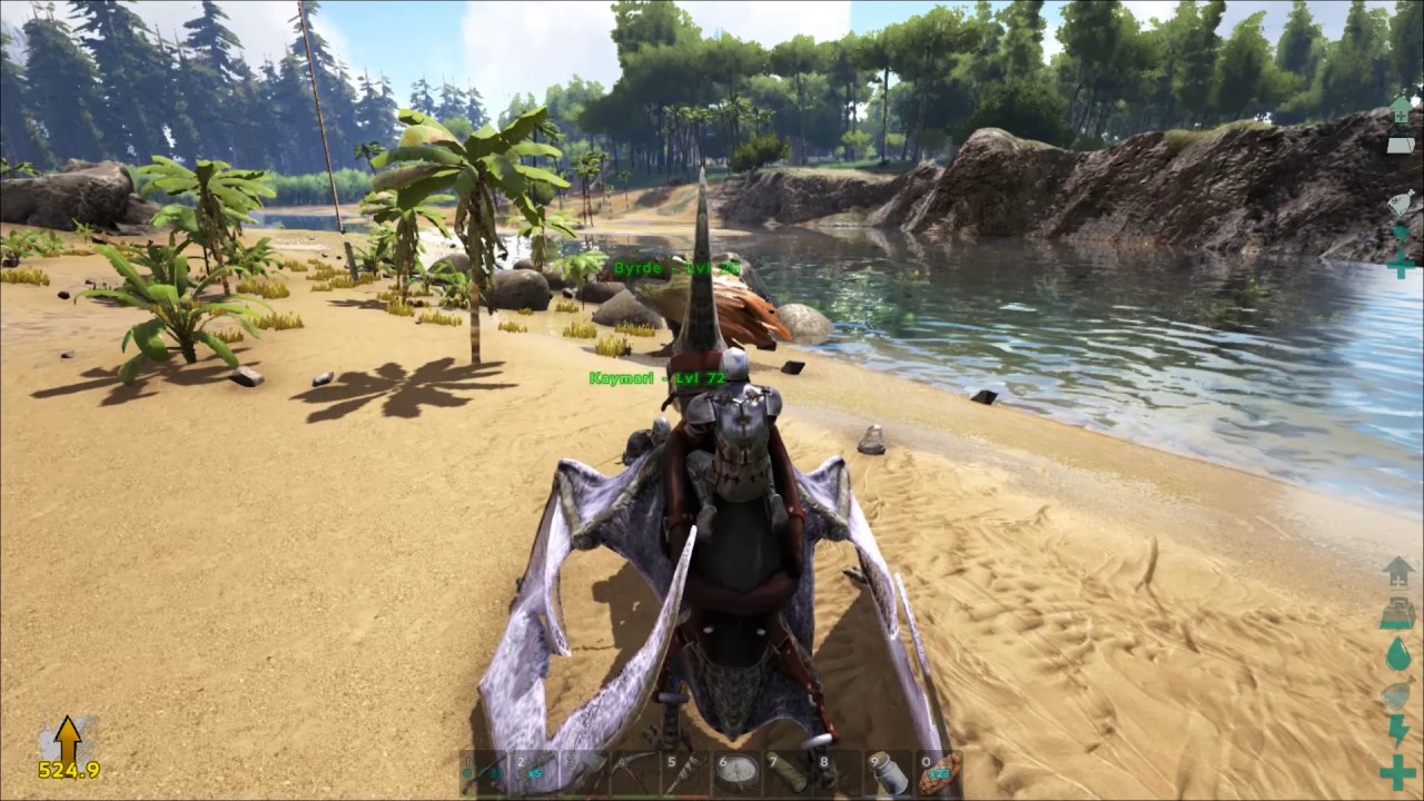 Taming a Quetzal using a Grappling Hook! (Ark Survival Evolved) YouTube