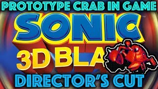 Sonic 3D Director's Cut Part 3 - Options, Editors and Crabs!