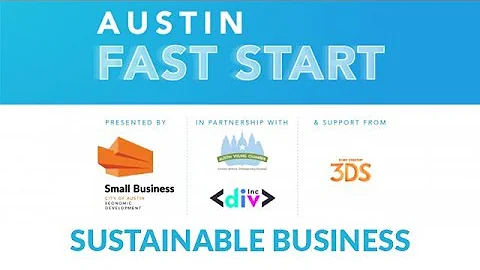 Austin Fast Start Pitch Competition | Sustainable Business