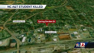 North Carolina A T student dies in Spring Garden Street shooting Greensboro officers investigating