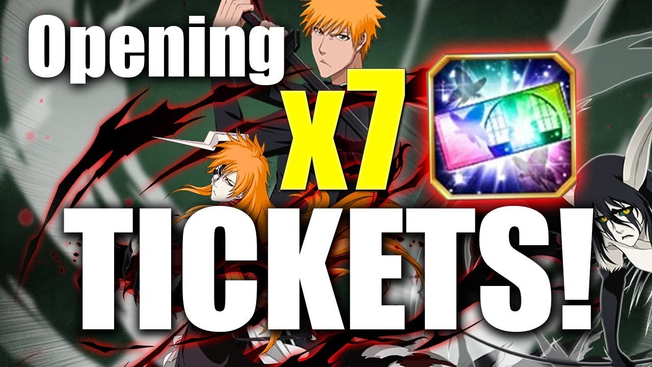 Opening Seven 5 Star Tickets! [Bleach Brave Souls]
