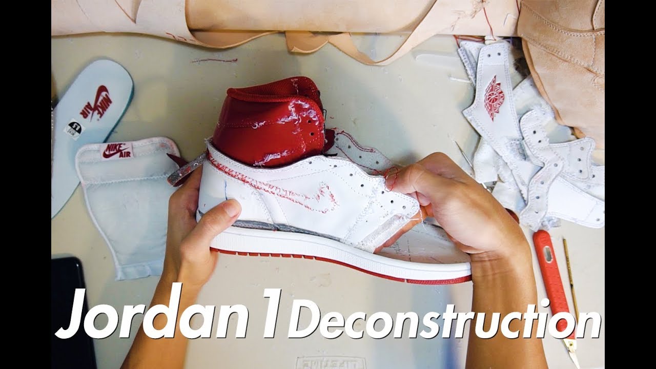 jordan 1 deconstructed