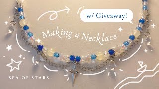 Jewelry Giveaway | Make a Necklace with Me!