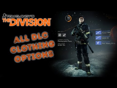 gravid Anonym Ansvarlige person All DLC Outfits for Tom Clancy's The Division (No Commentary) 3/10/16 -  YouTube