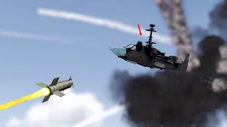 KA-52 Alligator Goes Down: Final Moments of the Russian Most Advanced Attack Heli | Pilots missing