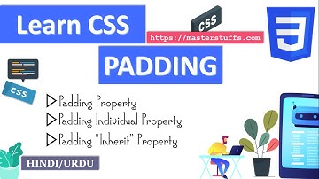 CSS Padding in Hindi/Urdu | Learn CSS3 | #MasterStuffs