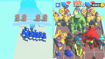 Merge Rainbow: 3D Run Gameplay Walkthrough (Android/iOS)