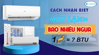 Cách Nhận Biết Máy Lạnh Có Bao Nhiêu Ngựa