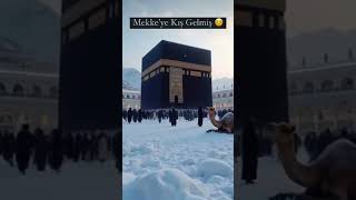 Kabe Karlar Altında Olsa Nasıl Bir Atmosfer Olurdu?