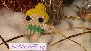 2ч Beaded Amigurumi Fairy Tutorial Фея Динь #амигурумиизбисера #амігурумі #amigurumi #подпишись #рек