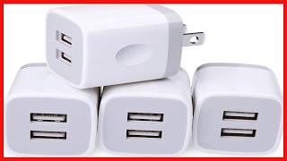 Universal USB Wall Charger: Fast, Safe, and Dual-Port Convenience