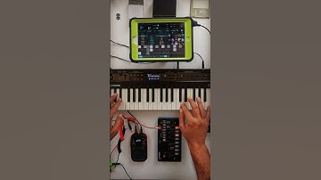 Yamaha Reface DX + Future Drummer App +  Aira J6 / Dawless Jam