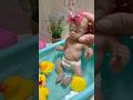 Hora do banho da mini bebê reborn de silicone Sara #diariodeamorreborn #rebornbabydolls #rebornbaby