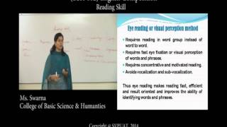 (BSH 112 English Composition) Reading Skills