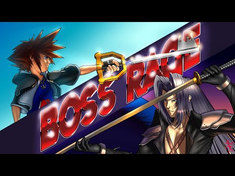 BOSS RAGE: SEPHIROTH - Critical Mode Lv 1 BLIND - Kingdom Hearts 2