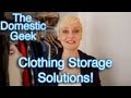 The Domestic Geek: Clothing Clutter The Domestic Geek: Clothing Clutter