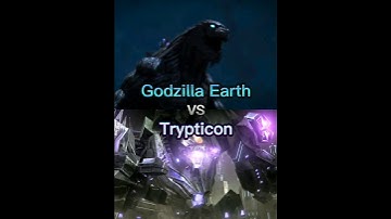 Godzilla Earth Vs Trypticon #godzillaearth#trypticon #transformers #monsterverse@THE-COLLAB-MAN-56