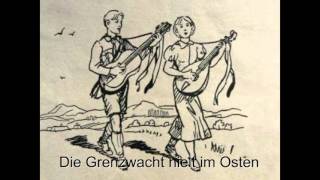 Video thumbnail of "Die Grenzwacht hielt im Osten - Sad Piano Version"