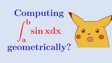 We can compute the integral of sine geometrically? | DIw/oI #2