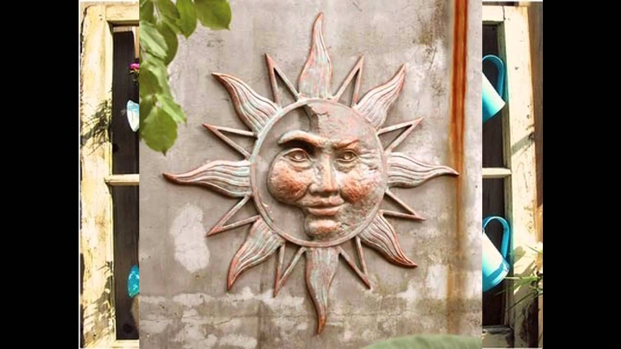 Garden wall decorations ideas - YouTube