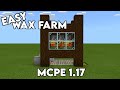 Simple AFK Wax/Bee Farm: Minecraft Bedrock MCPE 1.17