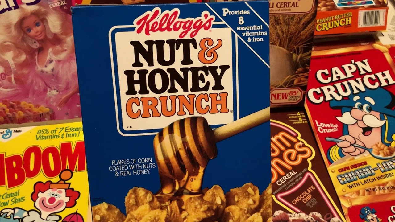Kellogg S Nut Honey Crunch 1980s 80sthen80snow Youtube