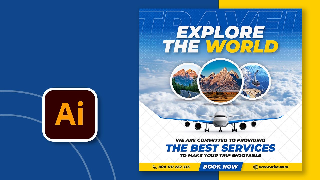 Design a Poster in Illustrator That GRABS ATTENTION in 2024!