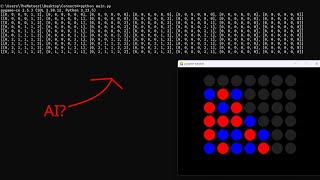 Making a connect4 AI