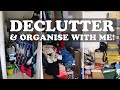 Storage declutter and organisation motivation  new year reset